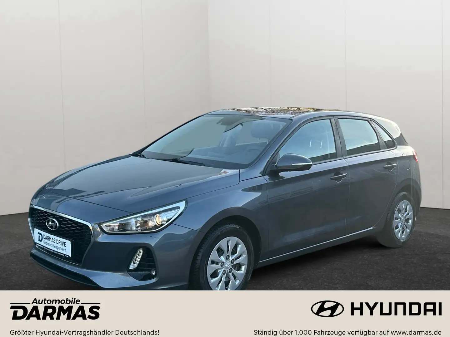 Hyundai i30 i30 1,0l Select Scheckheft Allwettereifen Grijs - 1