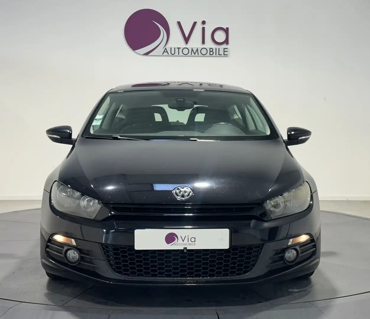 Volkswagen Scirocco 2.0 TDI 140 Sportline, Toit ouvrant Noir - 2