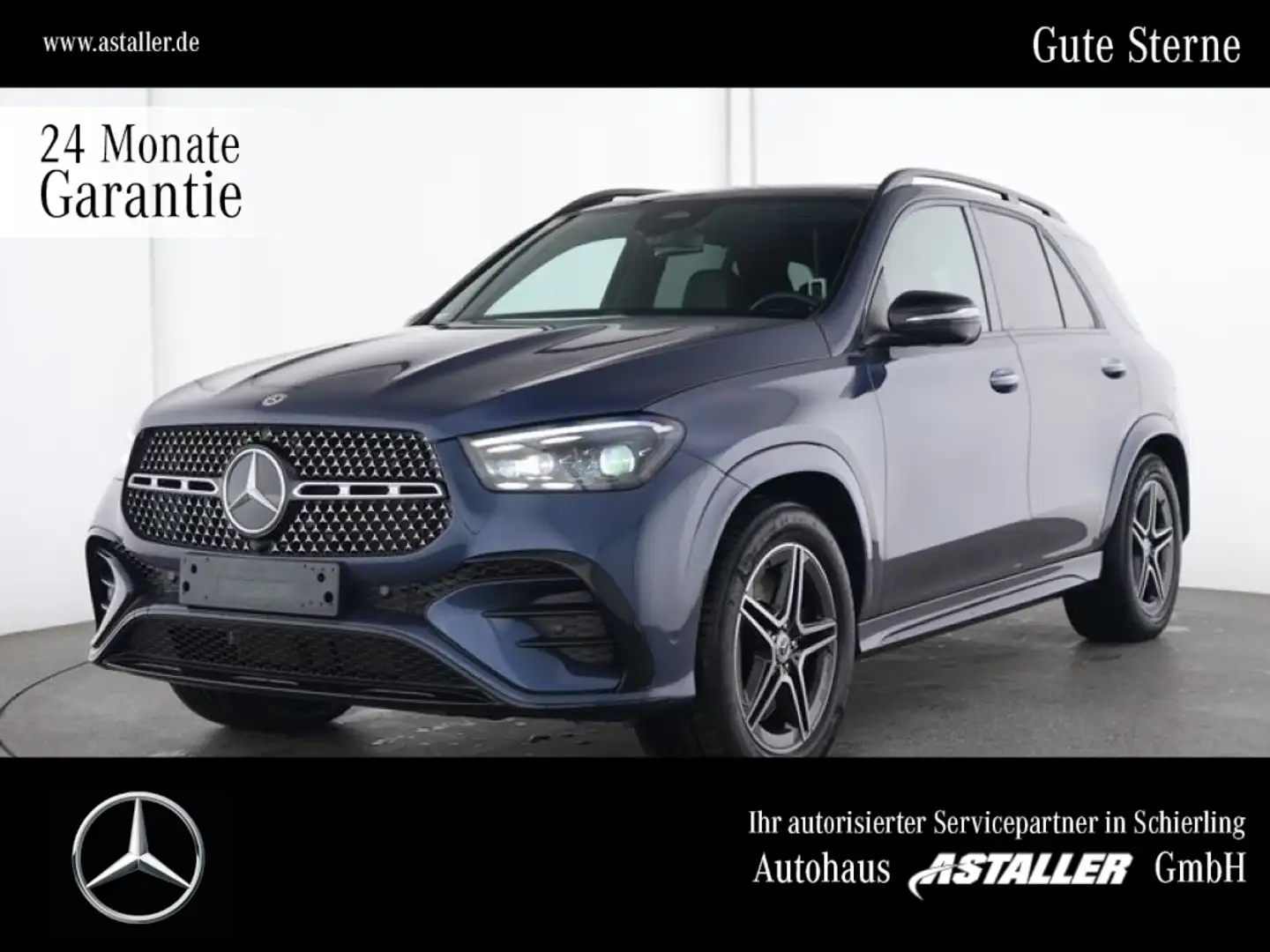 Mercedes-Benz GLE 580 4M AMG Line PremPlus+Night+StaHeiz+Distr Blau - 1