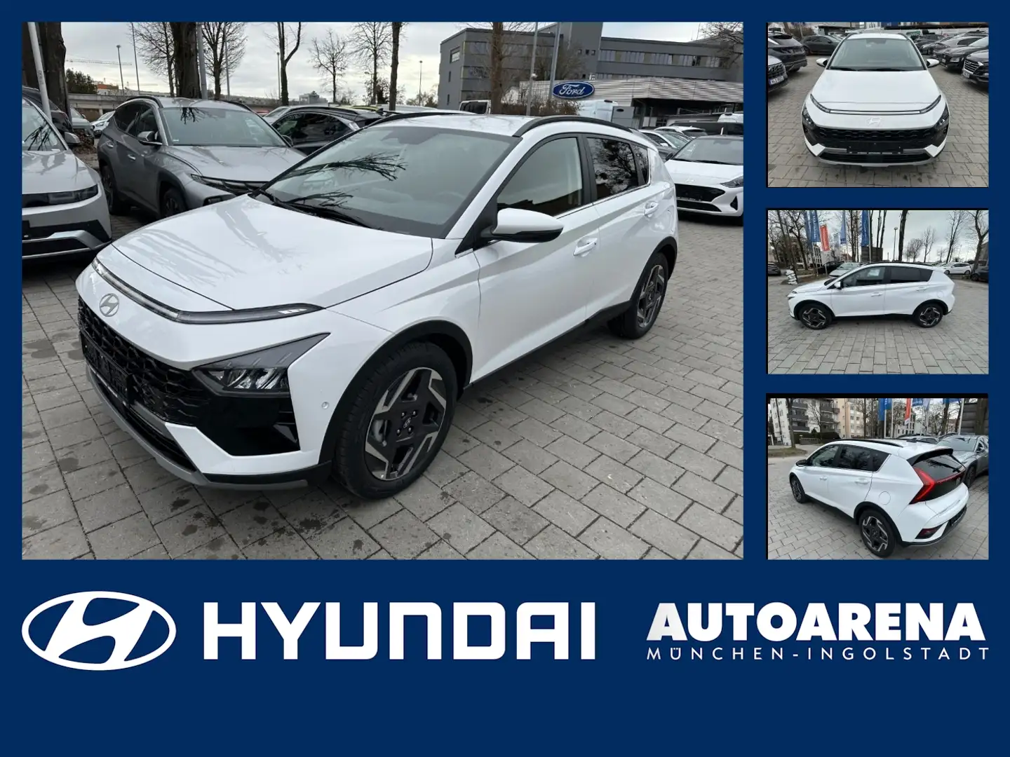 Hyundai BAYON 1.0 T-GDI Prime AppleCarPlay,Rückfahrkam Blanc - 1