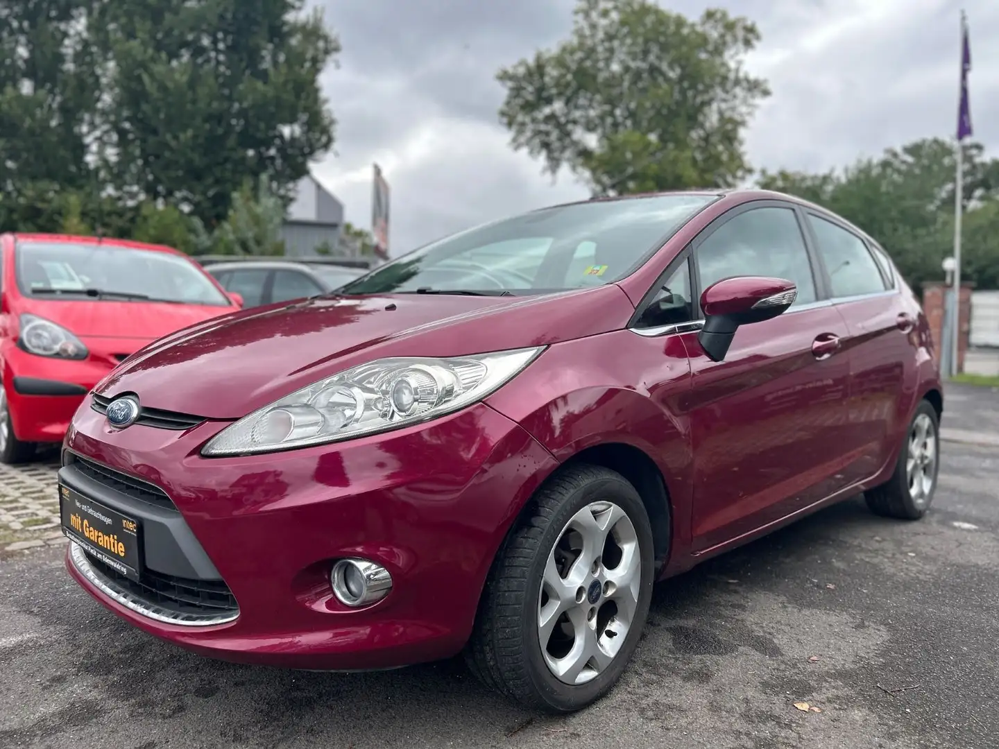 Ford Fiesta Titanium*Klimaautomatik*TÜV 06.26 Violett - 1