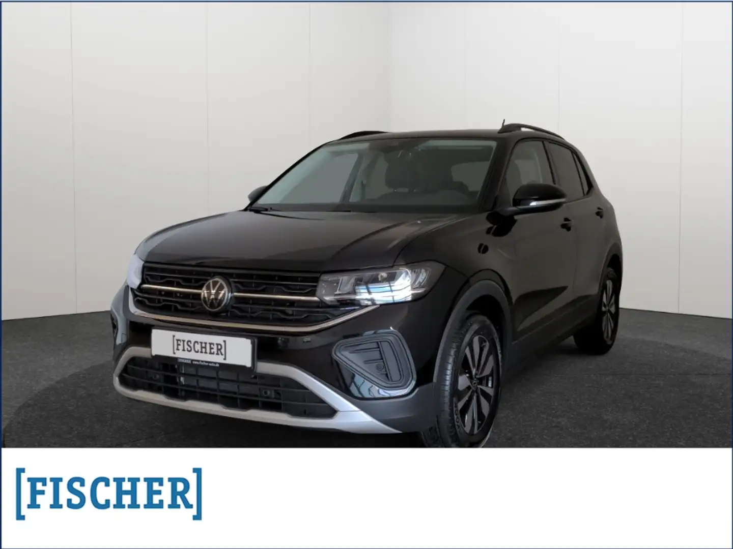 Volkswagen T-Cross 1.0TSI DSG Life LED Navi Carplay Rear View ACC PDC Schwarz - 1