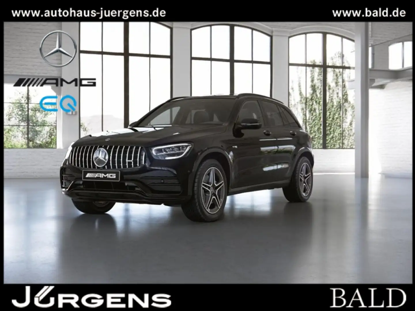 Mercedes-Benz GLC 43 AMG AMG GLC 43 4MATIC +MBUX+LED+Wide+AHK+Cam+SHZ Schwarz - 1