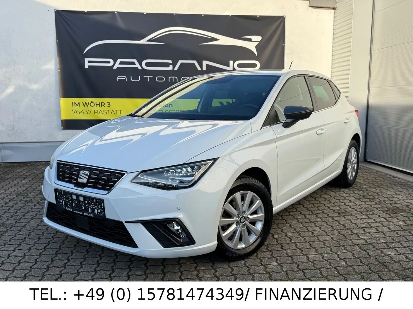 SEAT Ibiza Xcellence 7 LED/1HAND/PDC/NAVI/SHZ/VOLL!!/ Blanc - 1