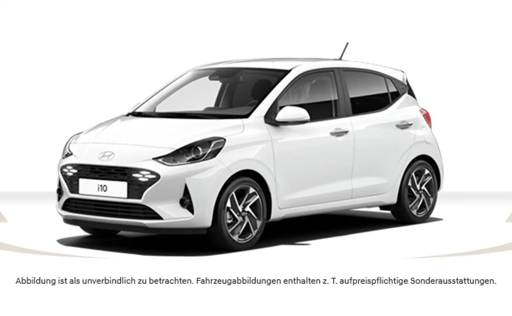 Hyundai i10 Prime*DachSchwarz*Navi*Klima*SitzHeiz*LenkrH Zwart - 2