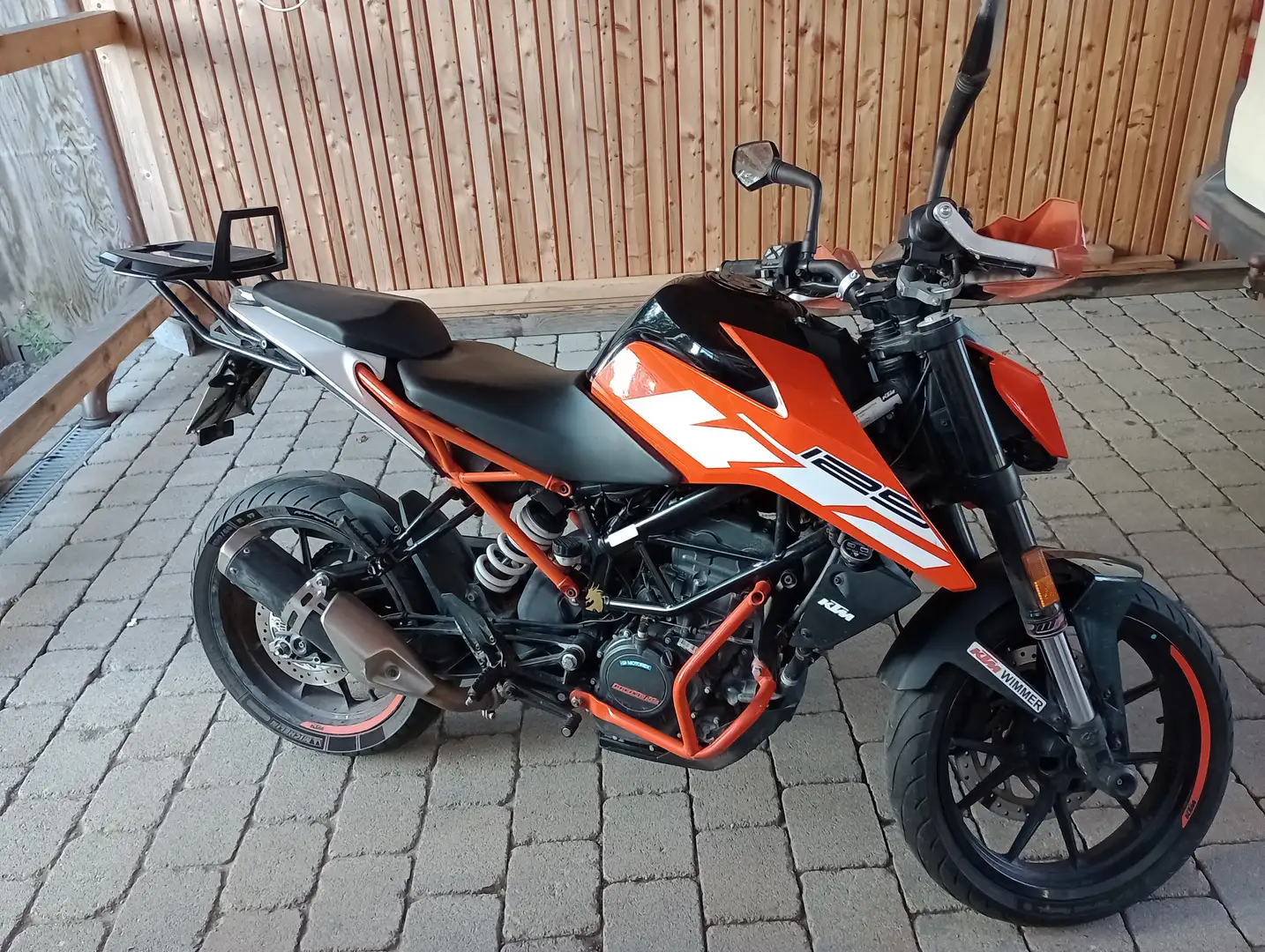 KTM 125 Duke Pomarańczowy - 1