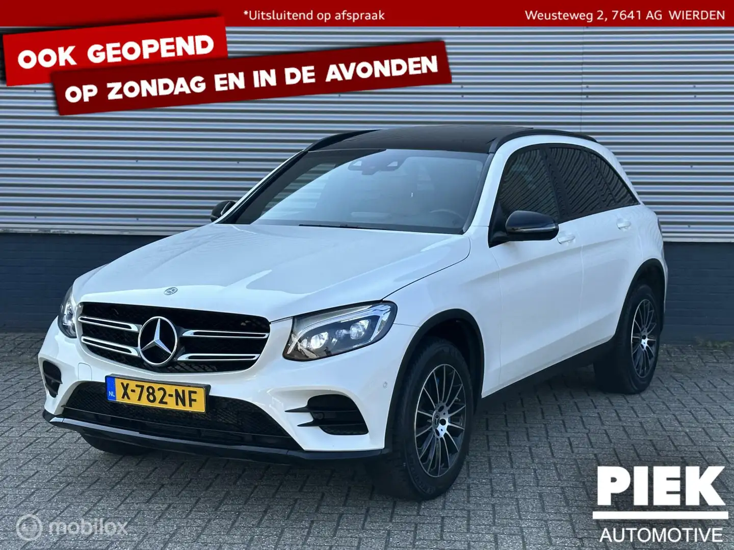 Mercedes-Benz GLC 350 350e 4MATIC AMG-PAKKET, PANORAMADAK Blanc - 1