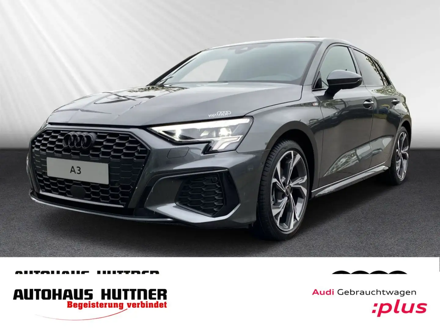 Audi A3 Sportback 35 TFSI S line S tr. ACC LED R-Kam. Grau - 1