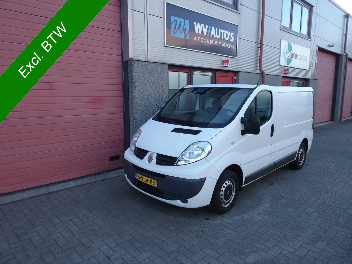 Renault Trafic 2.0 dCi T27 L1H1 109102 km airco !!!!!!!!!!!!! Wit - 1