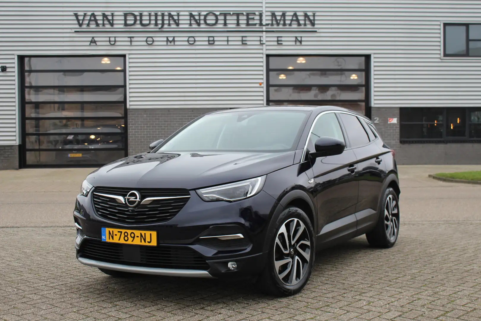 Opel Grandland X 1.2 Turbo Ultimate / Panoramadak / Leer / Carplay Modrá - 1