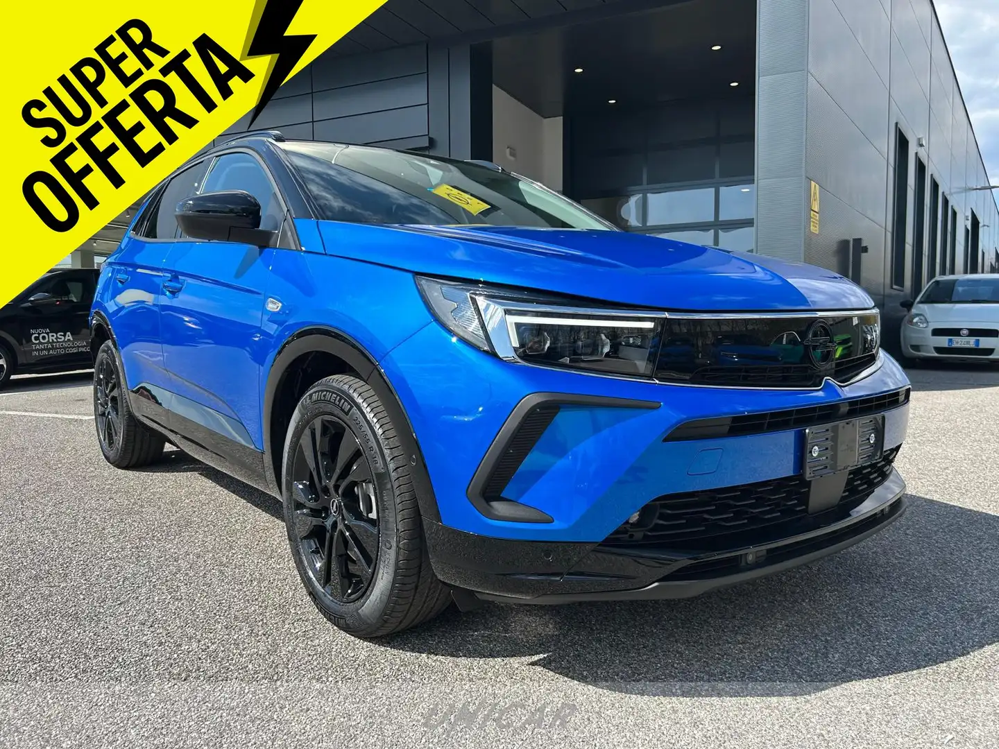 Opel Grandland X 1.6 phev gs fwd 225cv auto Modrá - 2