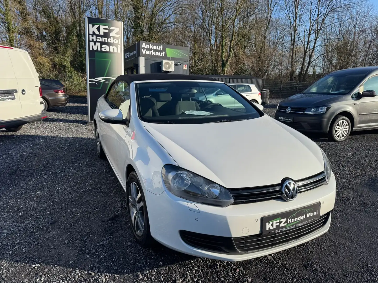 Volkswagen Golf VI Cabriolet Basis*Sitzheizung*PDC* Weiß - 1