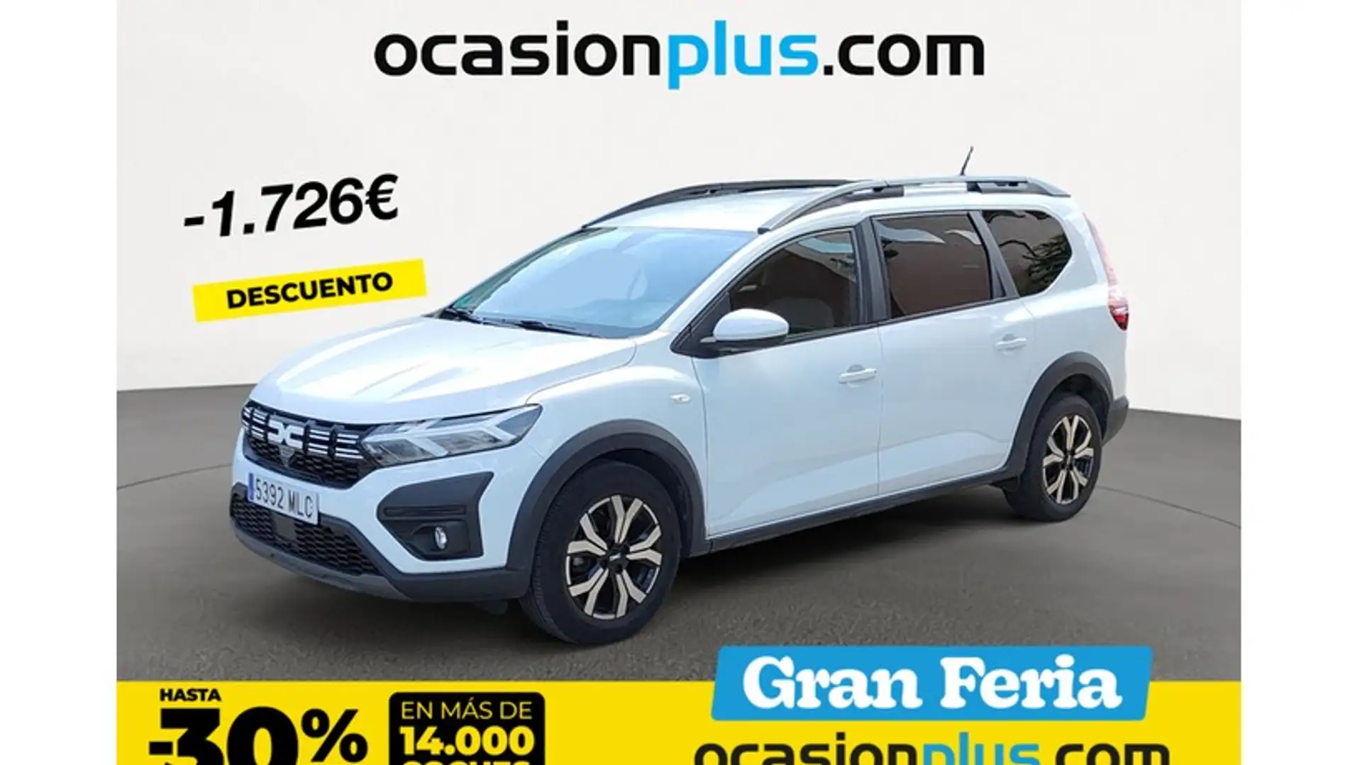 Dacia Jogger 1.0 ECO-G Expression 5pl. Blanco - 1