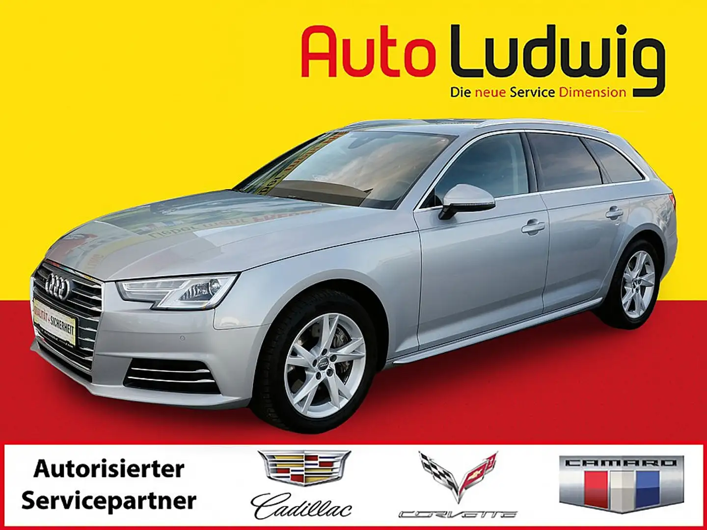 Audi A4 Avant 2,0 TFSI quattro Sport S-tronic*NAVI*VIRT... Argent - 1