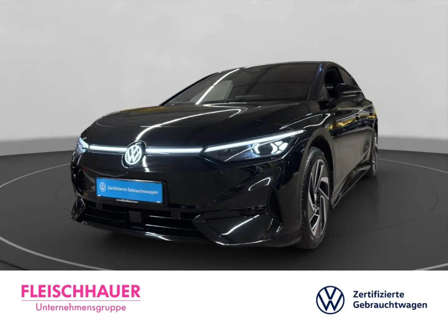 Volkswagen ID.7 Limousine Pro MATRIX+AHK+ACC+HUD+RFK+NAVI+CARPLAY+ Schwarz - 1