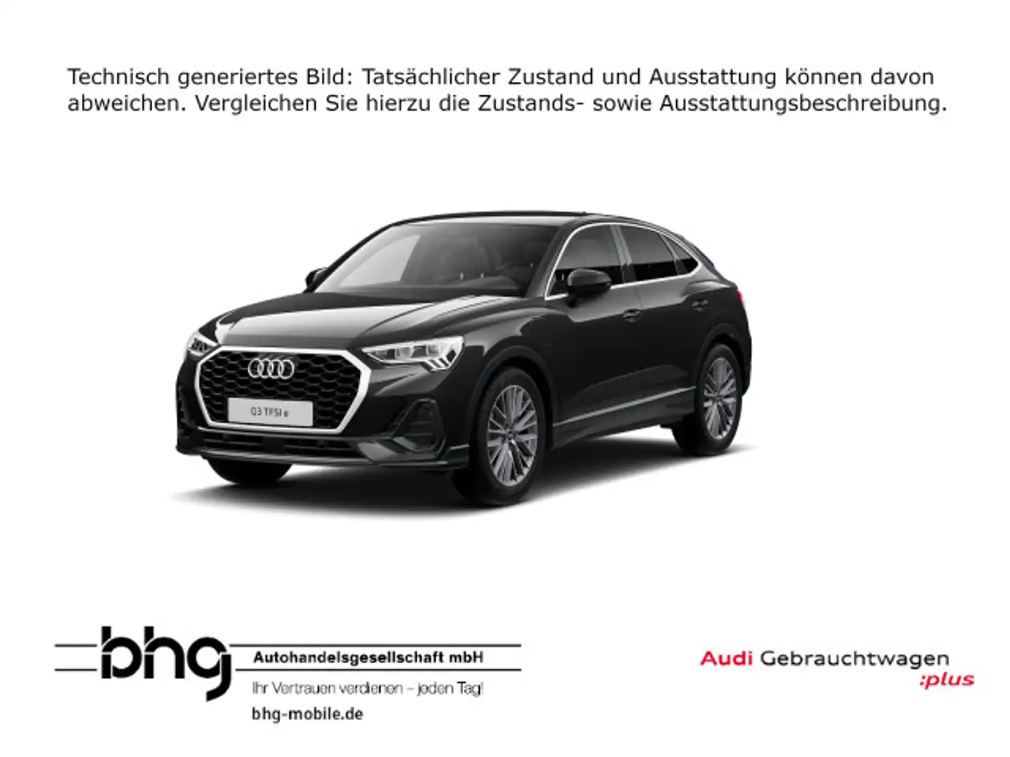 Audi Q3 Sportb. 45 TFSI e S tronic *LED*DAB*KLIMA* Schwarz - 1
