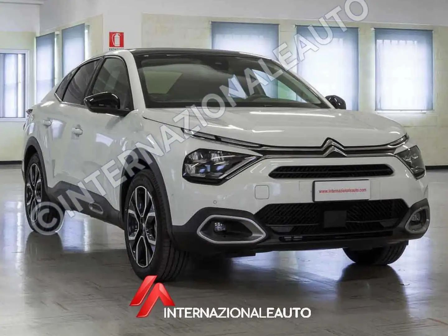Citroen E-C4 X C4 X 100kW SHINE + 5ANNI DI GARANZIA UFFICIALE Blanco - 1