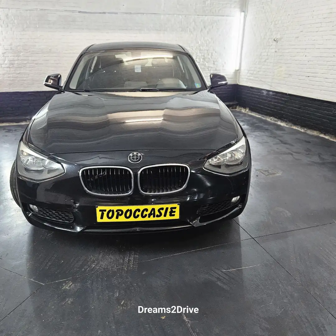 BMW 116 116d Zwart - 2