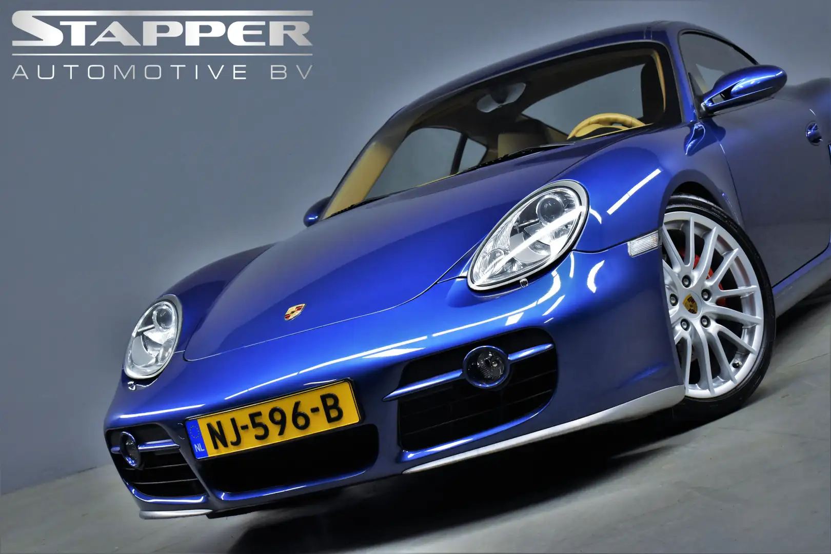 Porsche Cayman S 3.4 296pk Automaat Youngtimer CarPlay/Bose/Navi/ Blauw - 2