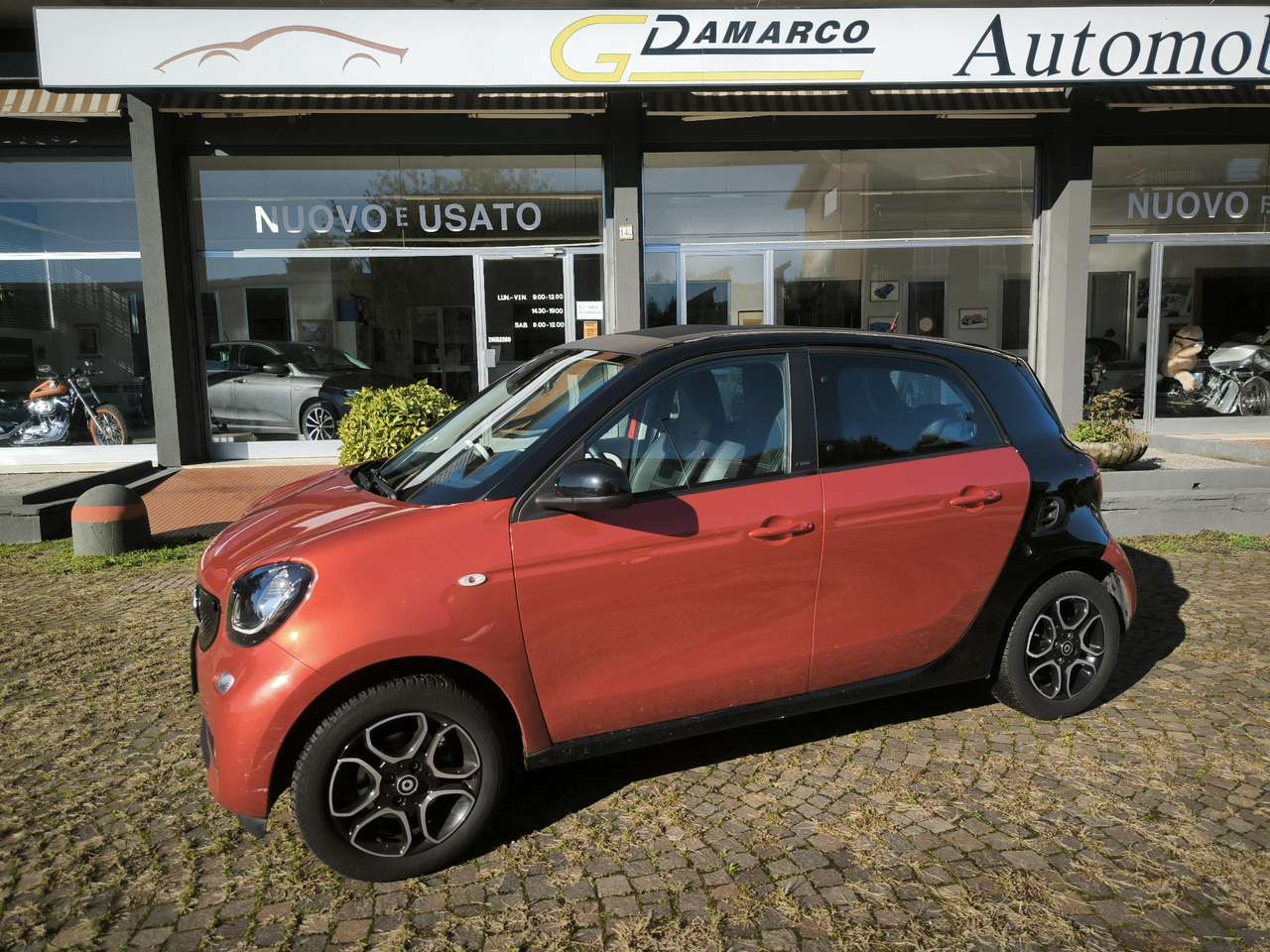 smart forFour 1.0 Prime 71cv *TETTO TELA APRIBILE*