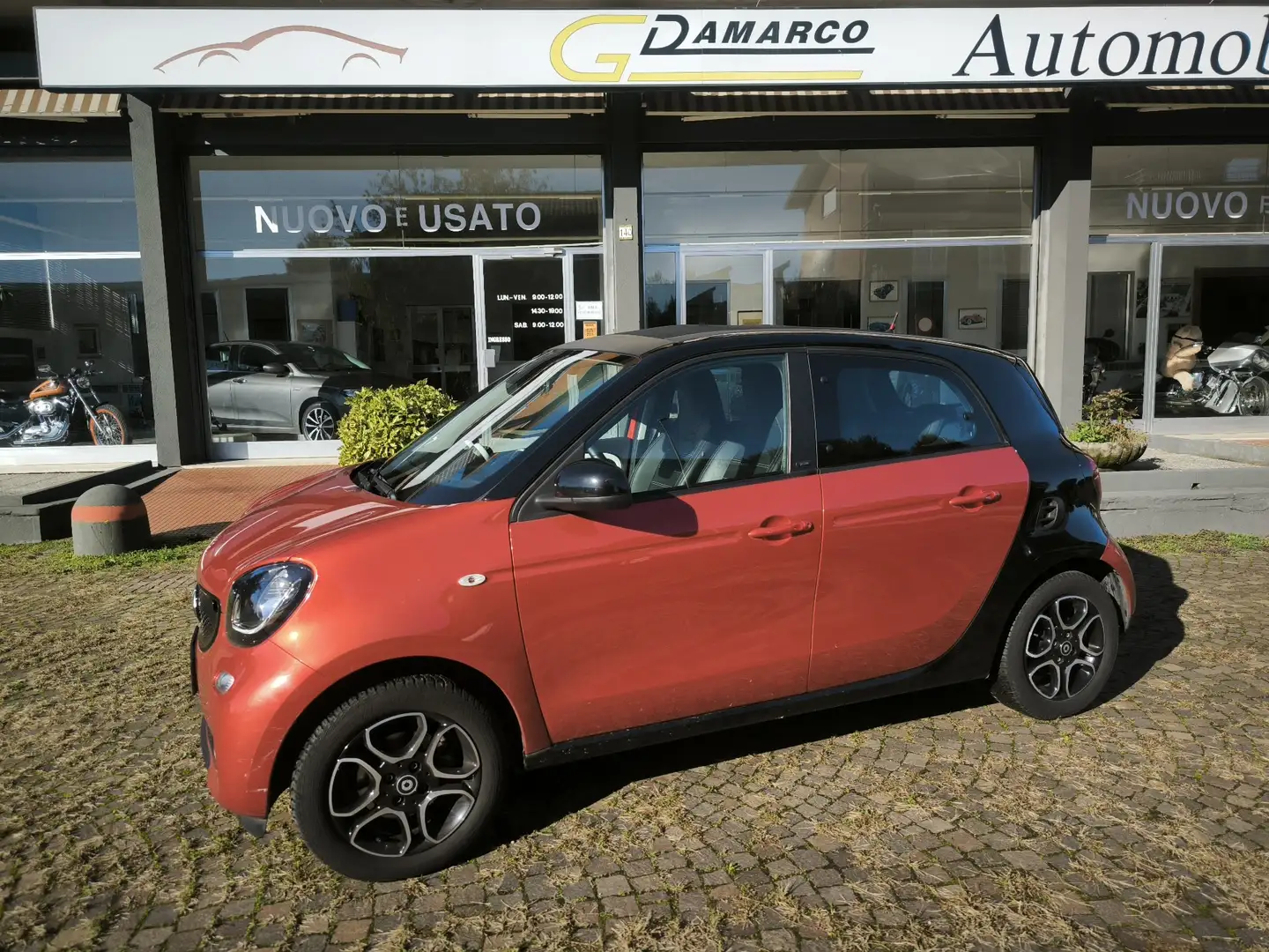smart forFour 1.0 Prime 71cv *TETTO TELA APRIBILE* Rosso - 1