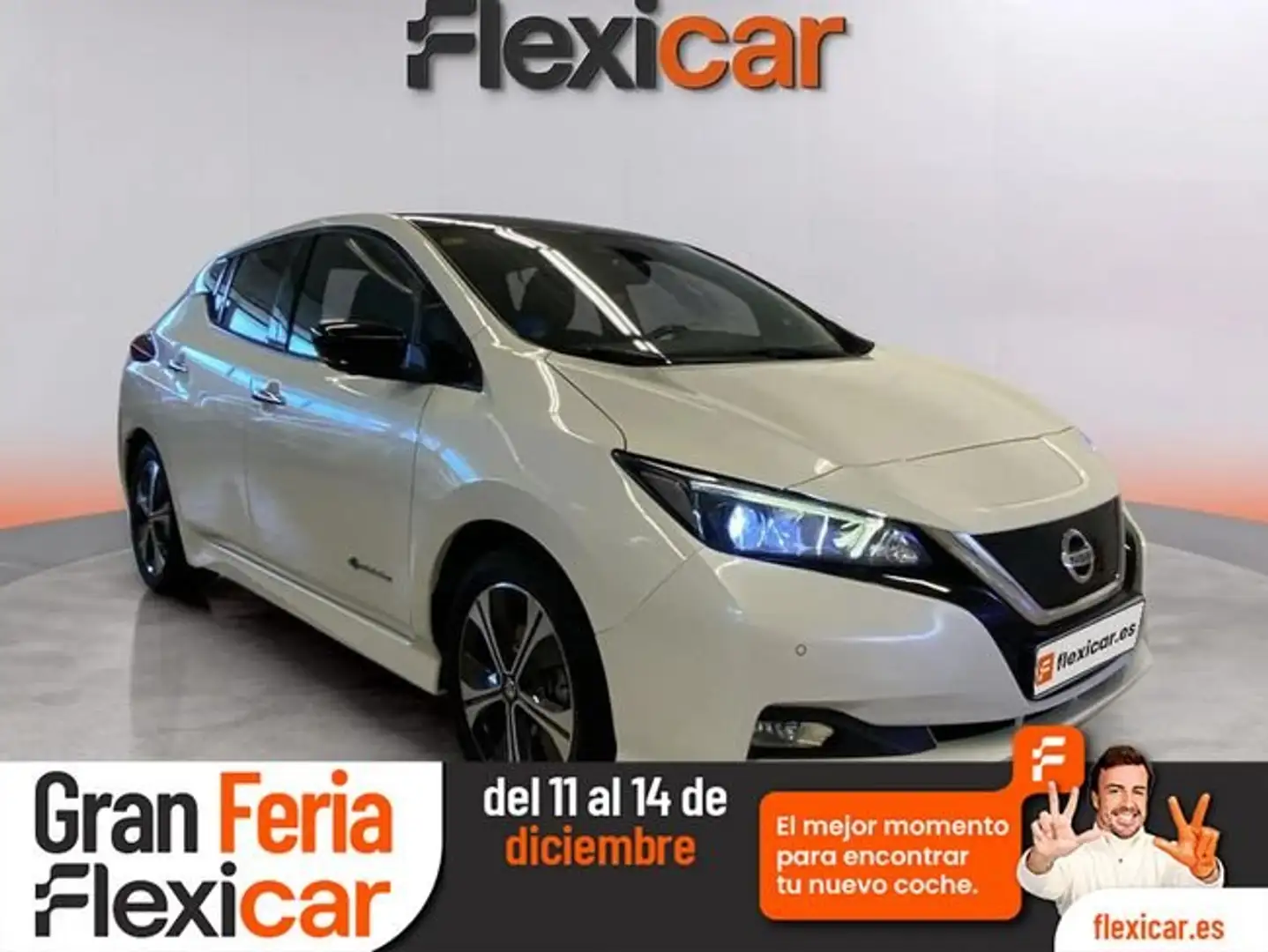 Nissan Leaf 40kWh N-Connecta Bitono Blanco - 1