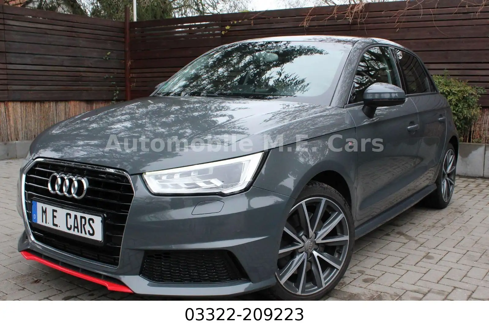 Audi A1 Sport Navi Scheckh Klimaaut Panod PDC Sound L Gris - 1