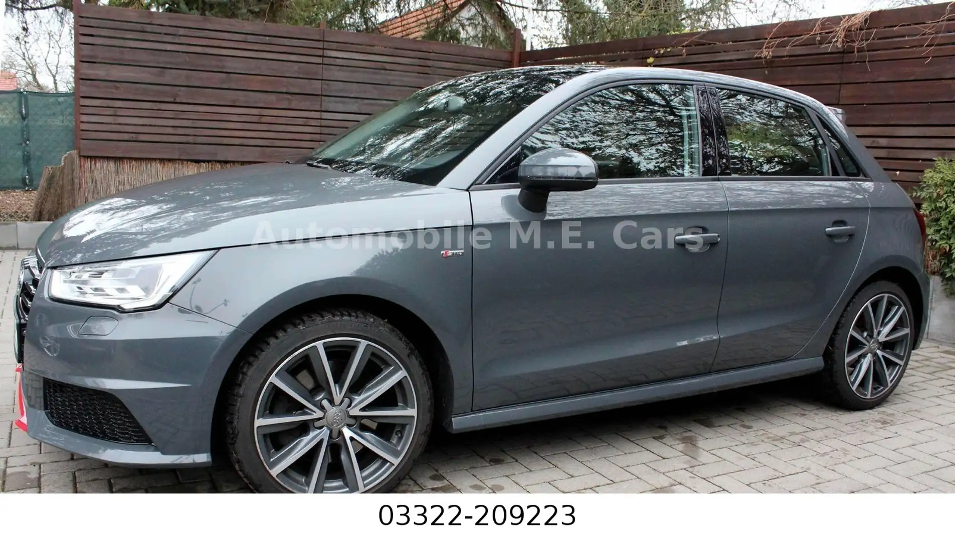 Audi A1 Sport Navi Scheckh Klimaaut Panod PDC Sound L Gris - 2