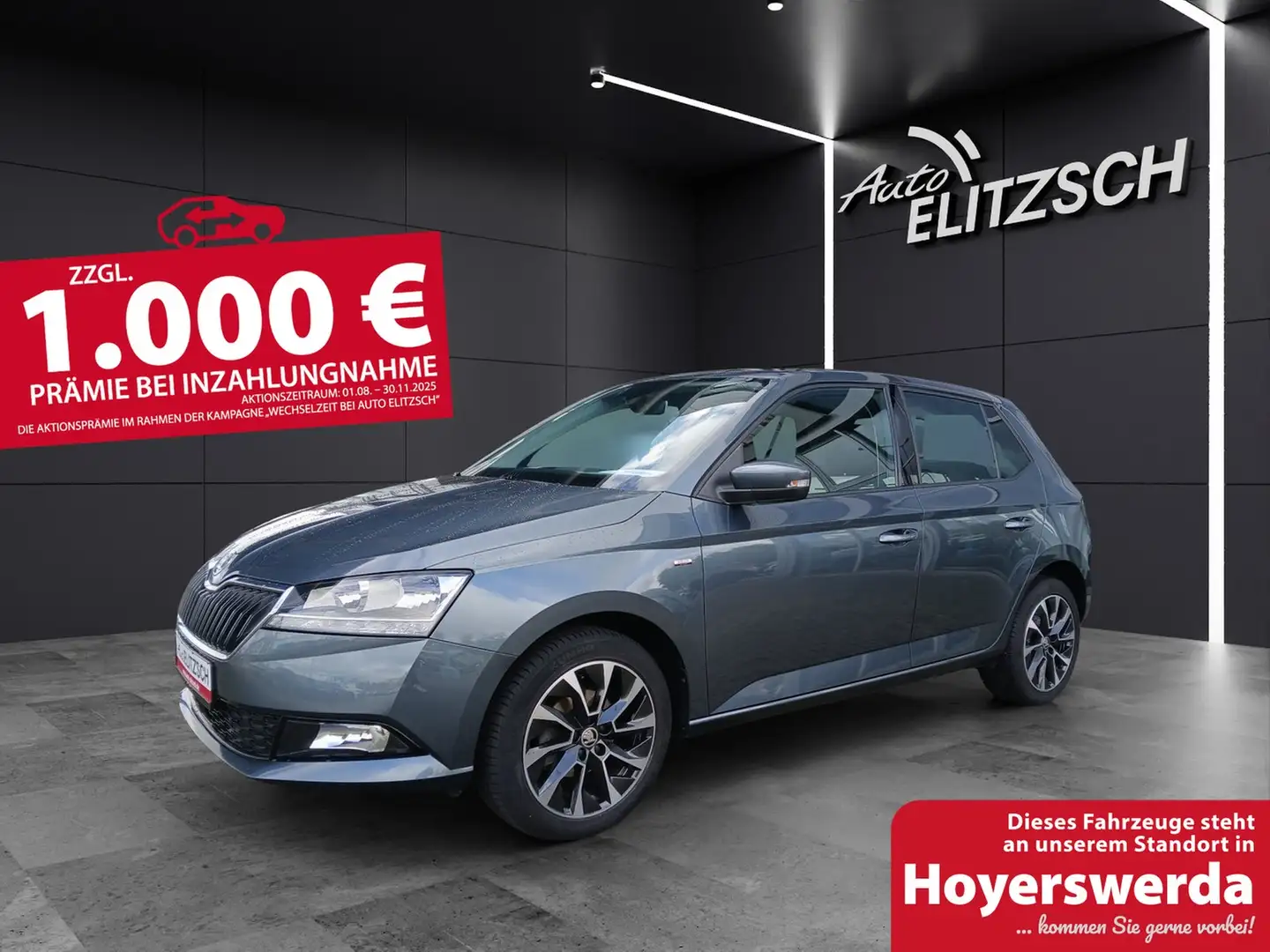 Skoda Fabia TSI Drive-125 Climatronic GRA PDC SH LM Grau - 1