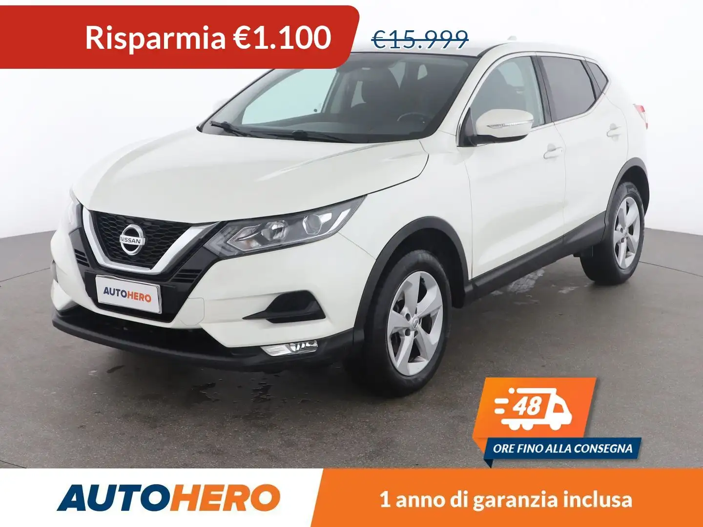 Nissan Qashqai 1.5 Turbodiesel Business Bianco - 1