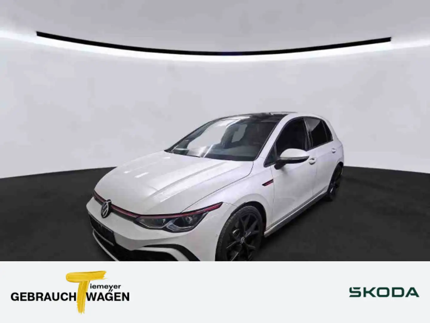 Volkswagen Golf GTI LM19 DCC PANO AHK ANSCHLUSSGARANTIE Weiß - 1