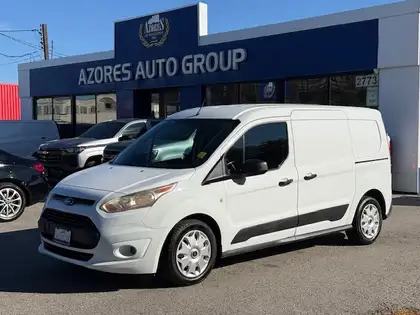 White 2017 Ford Transit Connect Van Front-Wheel Drive Automatic