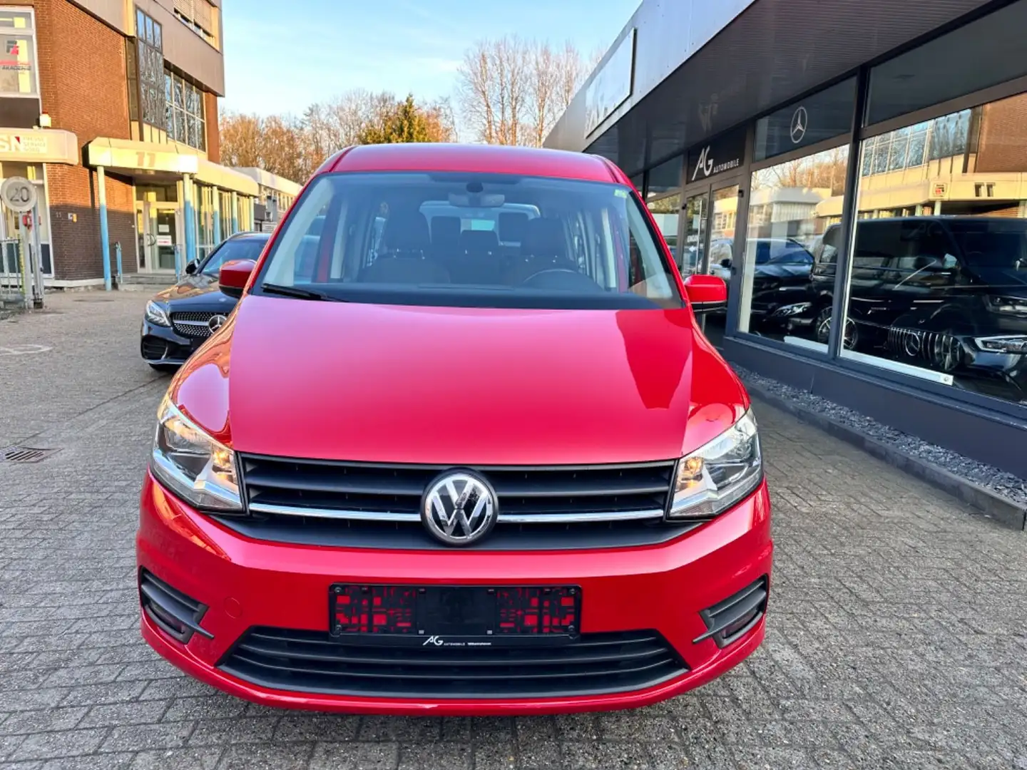 Volkswagen Caddy  Maxi Kombi 2,0 TDI "Trendline"7-Sitzer* Rot - 2