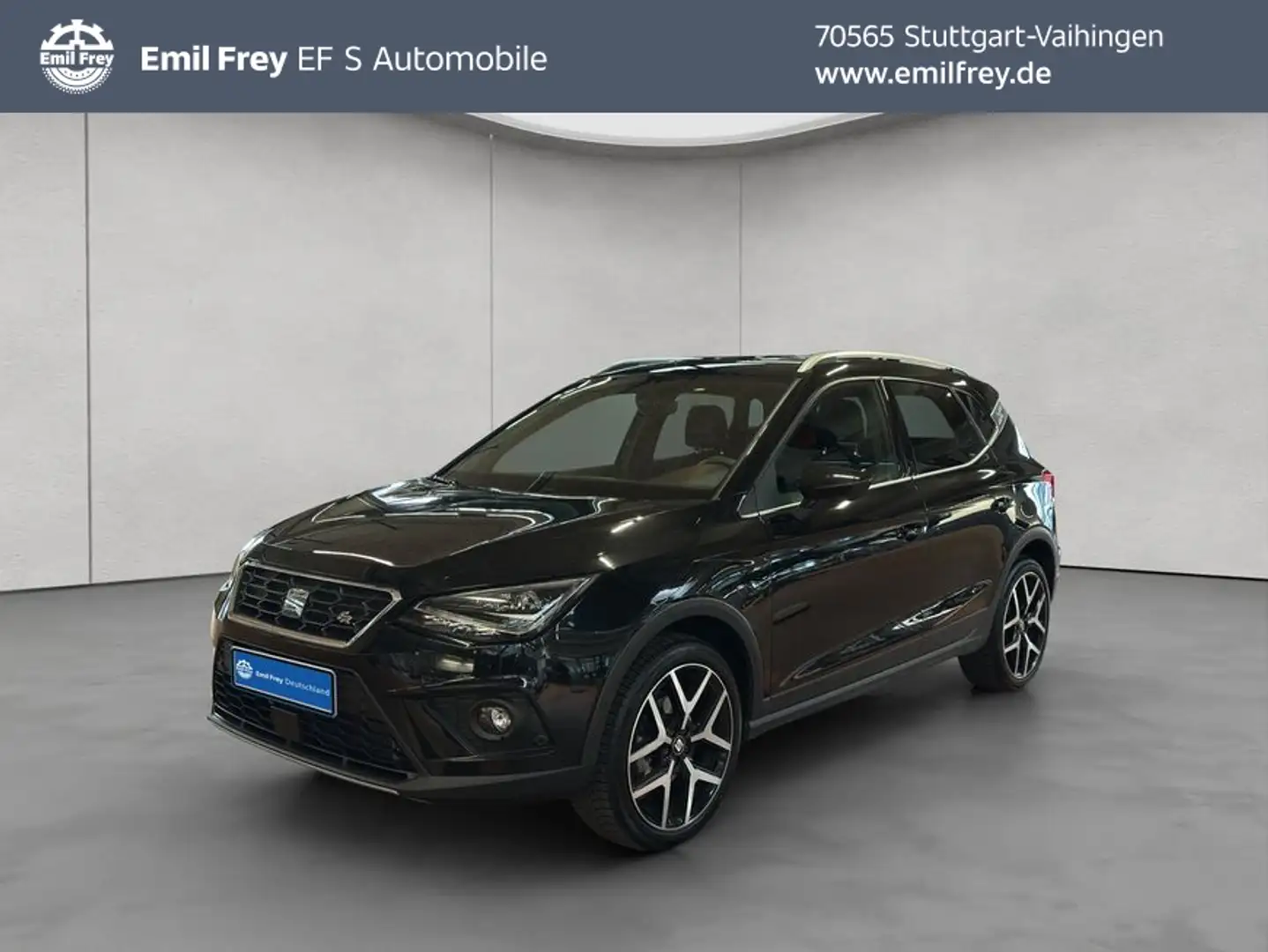 SEAT Arona 1.0 TGI FR Navi Noir - 1