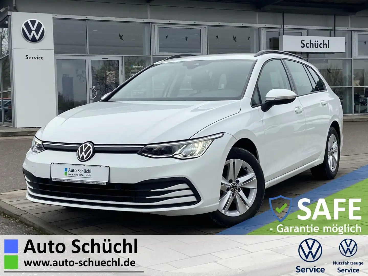 Volkswagen Golf Variant 1.0 TSI Life AHK+NAVI+LED+APP-CONNE Weiß - 1