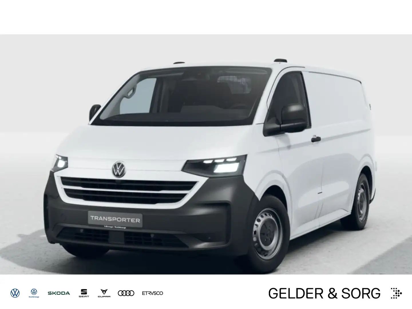 Volkswagen T7 Transporter Kasten eHybrid *Navi*LED*GJR*Holz Wit - 1