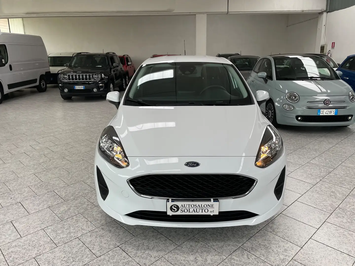Ford Fiesta Fiesta 1.0 Ecoboost Hybrid 125 CV 5 porte Connect Blanc - 2