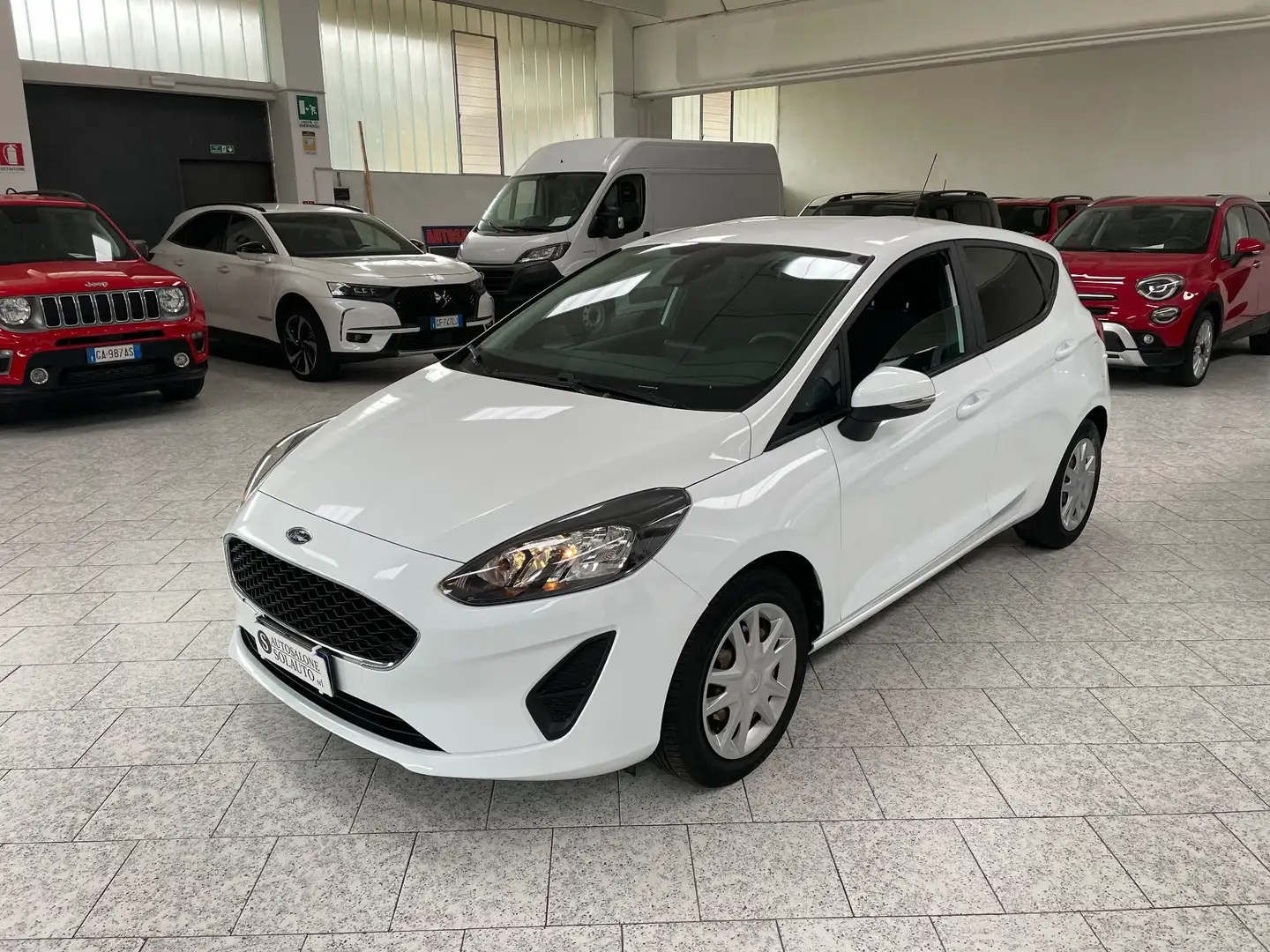 Ford Fiesta Fiesta 1.0 Ecoboost Hybrid 125 CV 5 porte Connect Blanc - 1