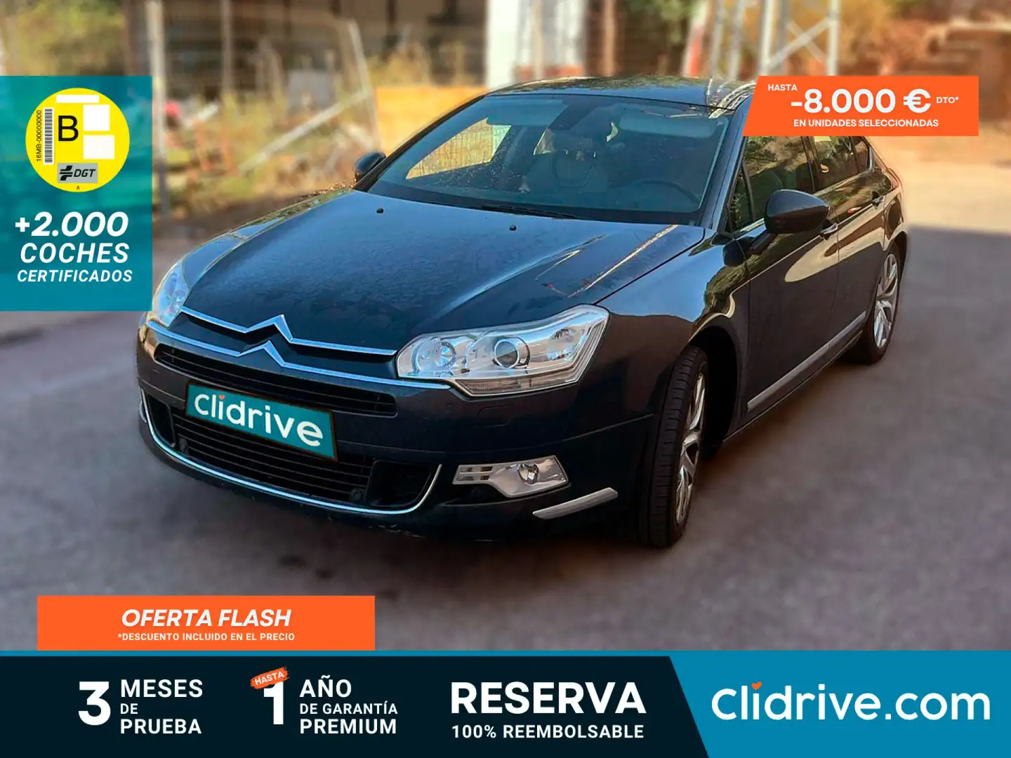 Citroen C5 2.0HDI Premier CAS 163 Negro - 1
