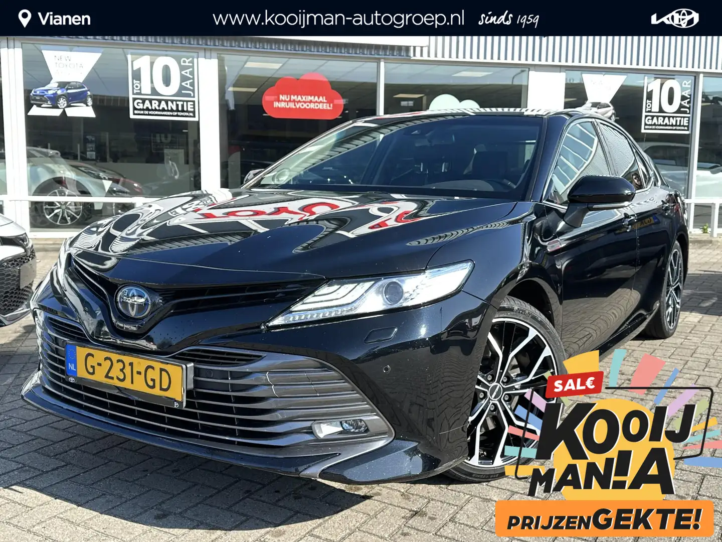 Toyota Camry 2.5 Hybrid Premium STOELVERWARMING, ZEER LUXE!!! Noir - 1