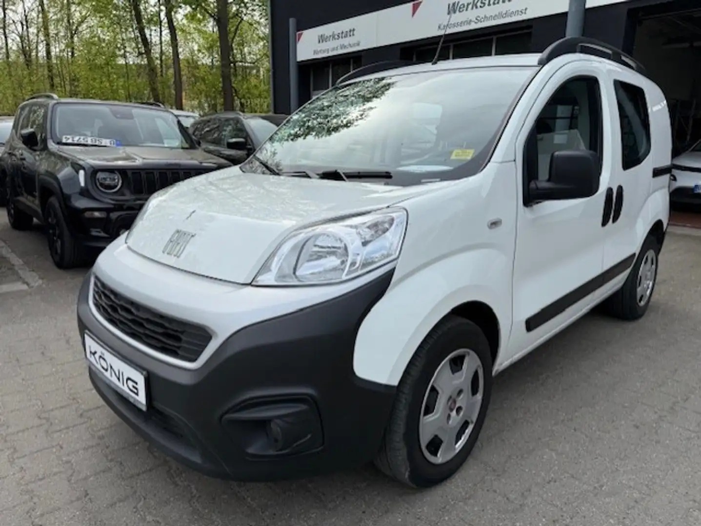 Fiat Fiorino 1.3 MultiJet Kombi N1 SX SHZ* PDC* NEBEL Weiß - 1