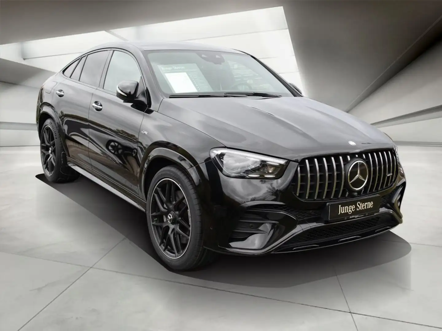 Mercedes-Benz GLE 53 AMG 4M Coupe Pano+AHK+360°+Burm+22"+Distr Schwarz - 2