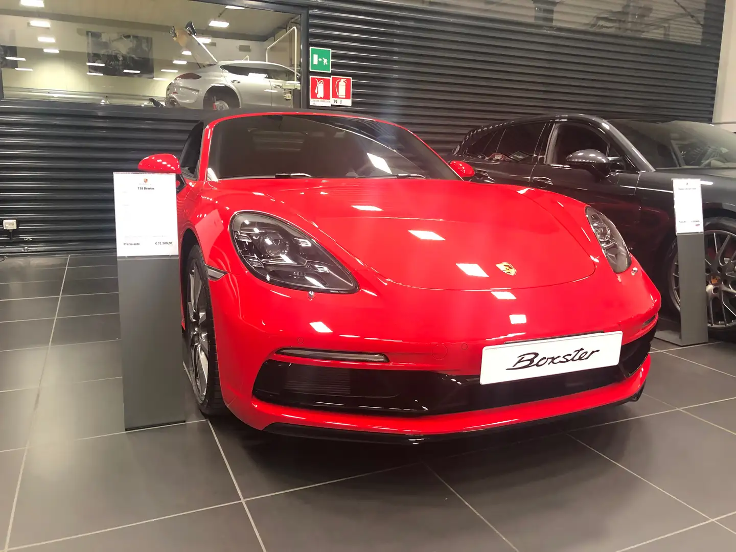 Porsche Boxster 718 Boxster 2.0 300cv pdk Rosso - 2
