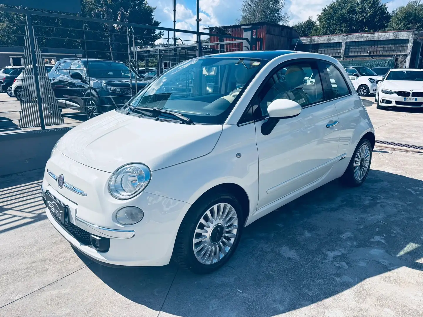 Fiat 500 500 1.2 Lounge 69cv Bianco - 1