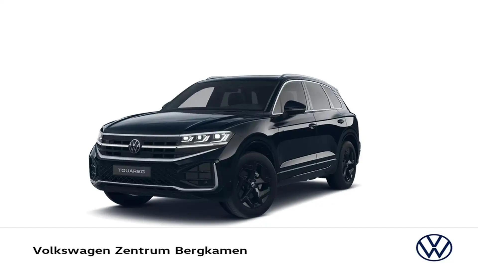 Volkswagen Touareg V6 R-LINE NEUES MODELL AHK CAM ACC LM19 Schwarz - 1