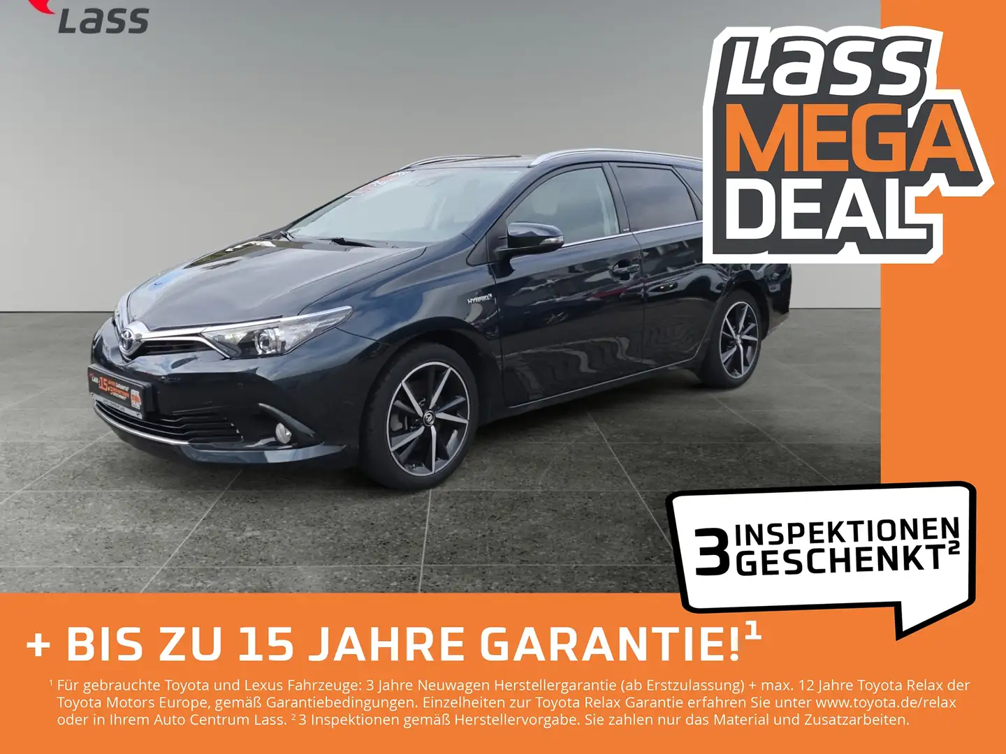 Toyota Auris 1.8 Touring Sports Edition-S+ AHK abnehmbar Blau - 1