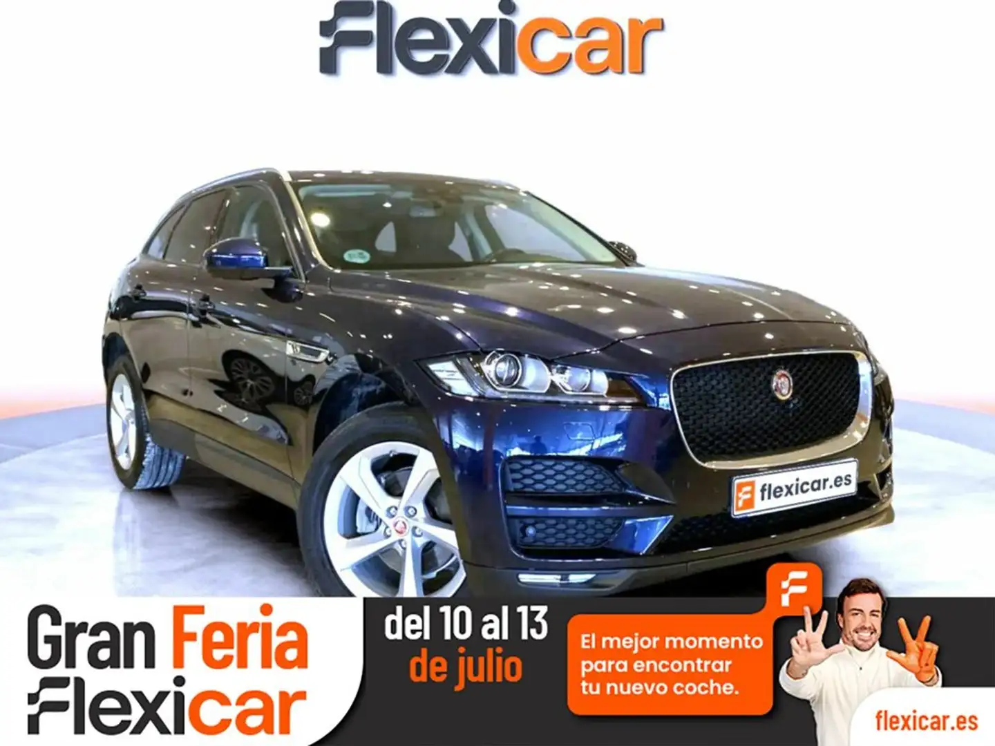 Jaguar F-Pace 2.0L i4D AWD Automático Portfolio Azul - 1