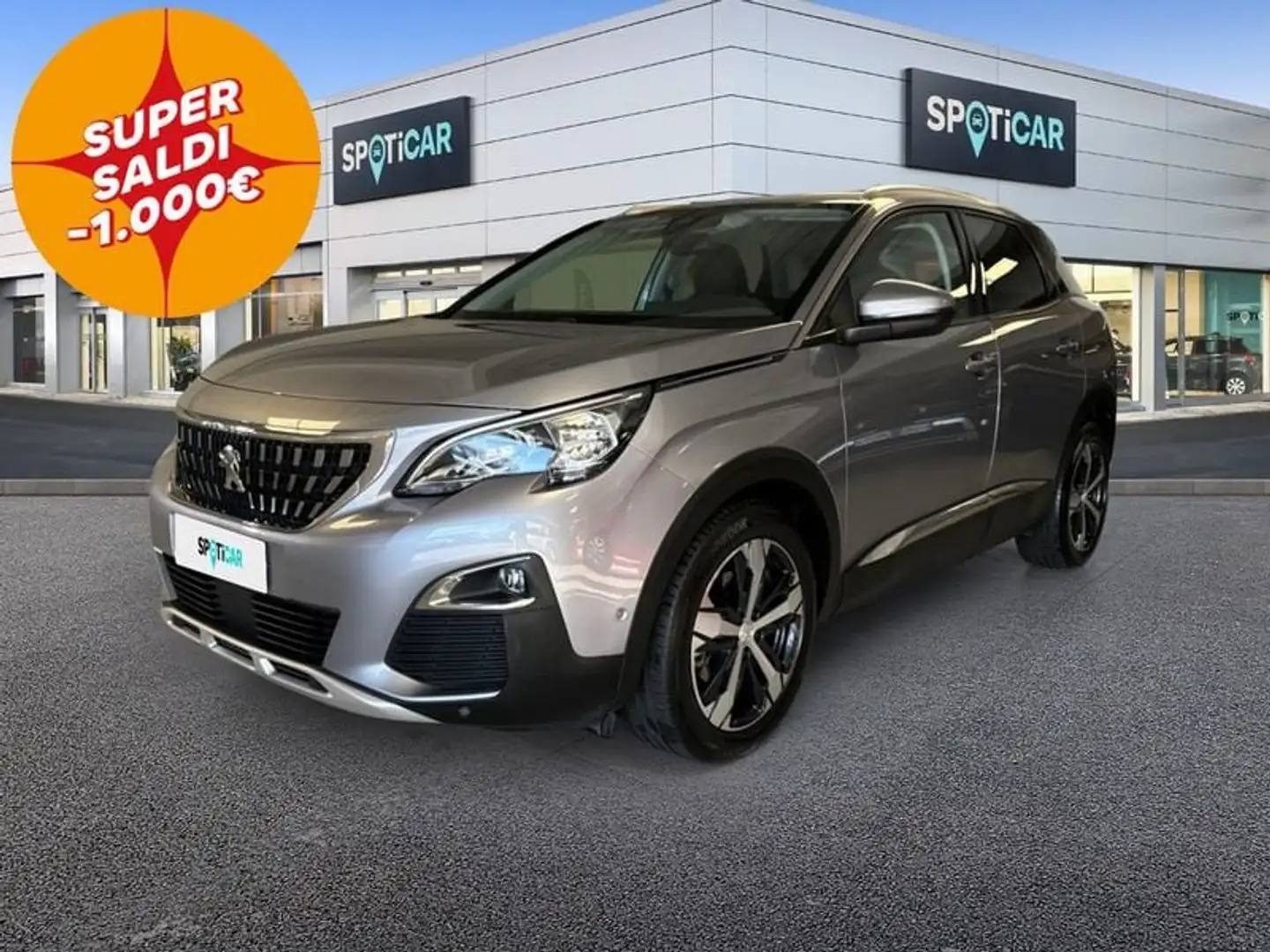 Peugeot 3008 BlueHDI 130 EAT8 S&S Allure Pack Gris - 1