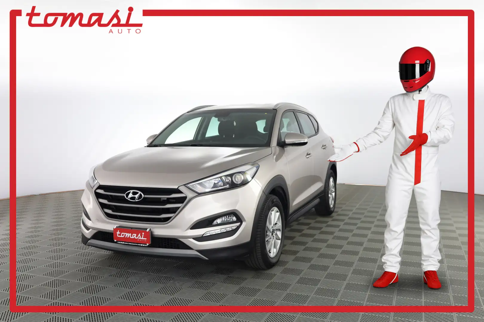 Hyundai TUCSON Tucson 1.7 CRDi Comfort Blanc - 1