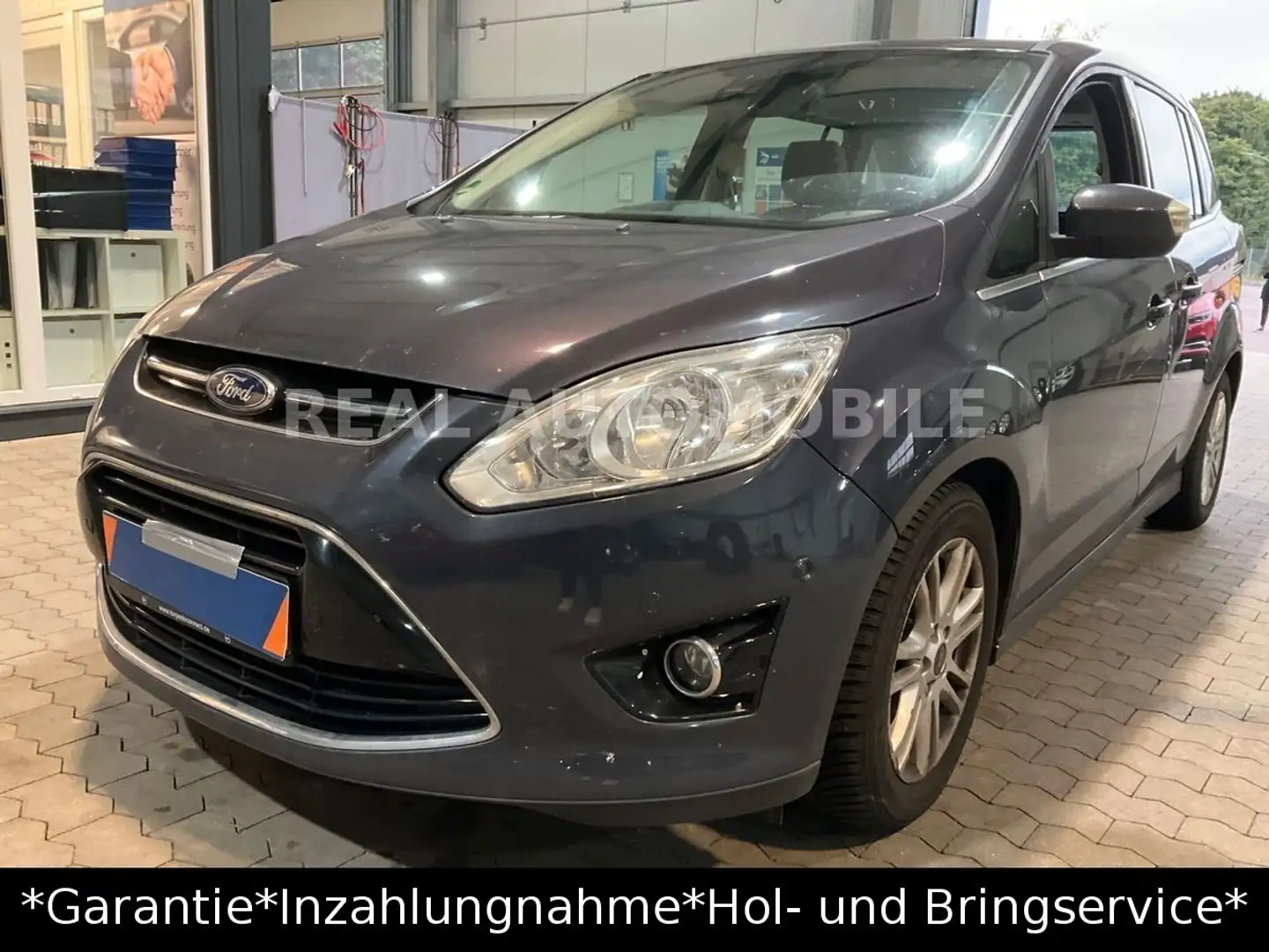 Ford Grand C-Max 2.0 TDCi Titanium *AUTOMATIK*TÜV NEU Gris - 1